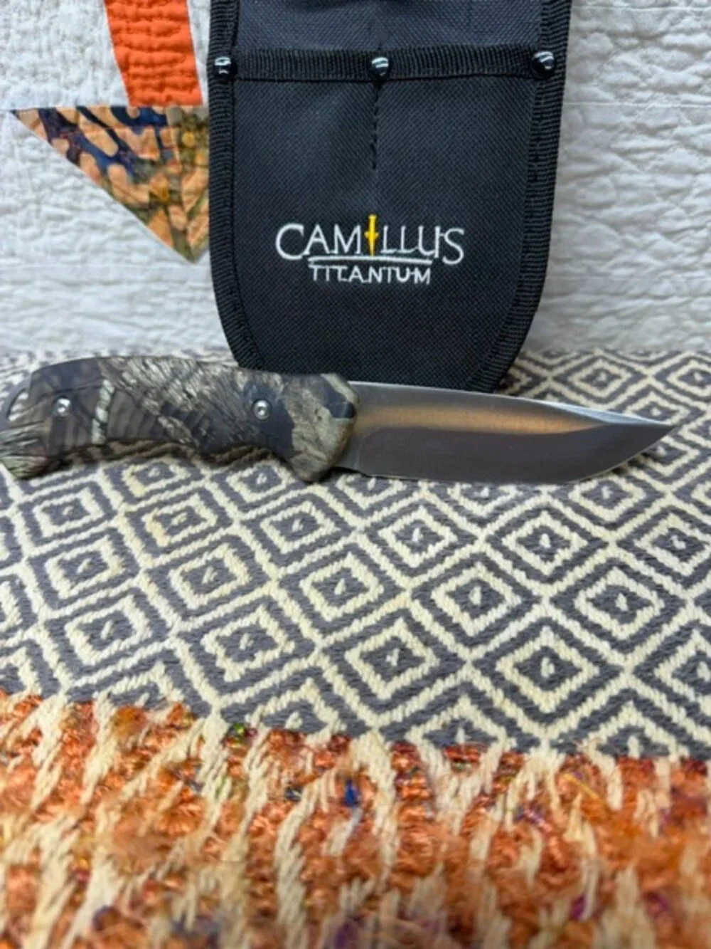 Camilus Titanium Fixed Blade Knife Set